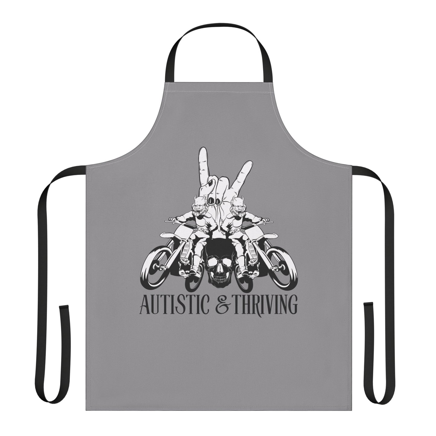 Autistic & Thriving Apron, 5-Color Straps