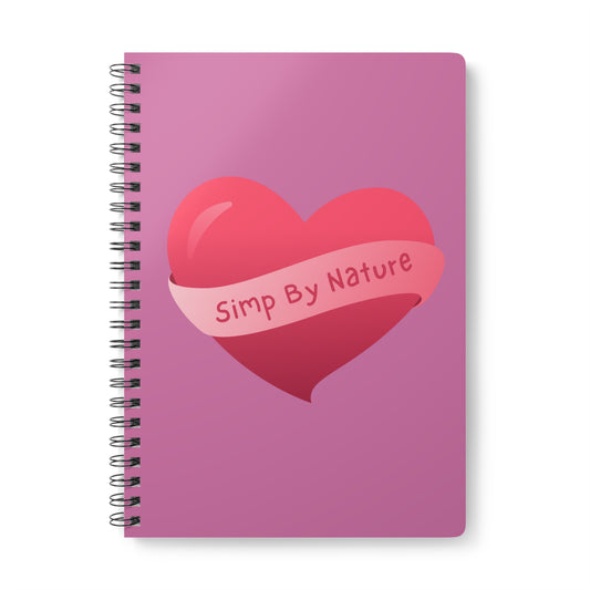 Simp By Nature (4) Wirobound Softcover Notebook, A5