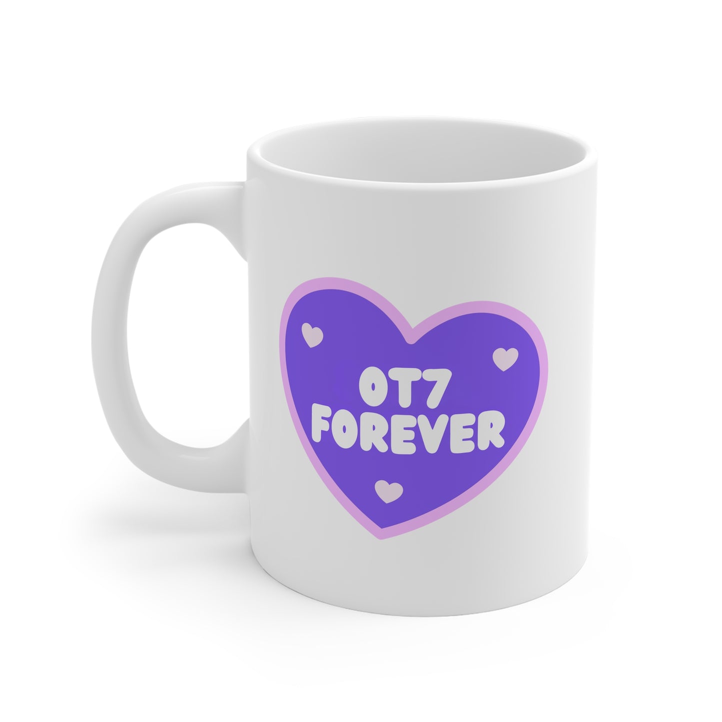 OT7 Forever 11oz White Mug
