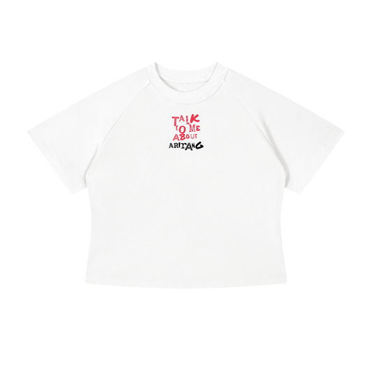 Talk To Me About Arirang Crop T-Shirt