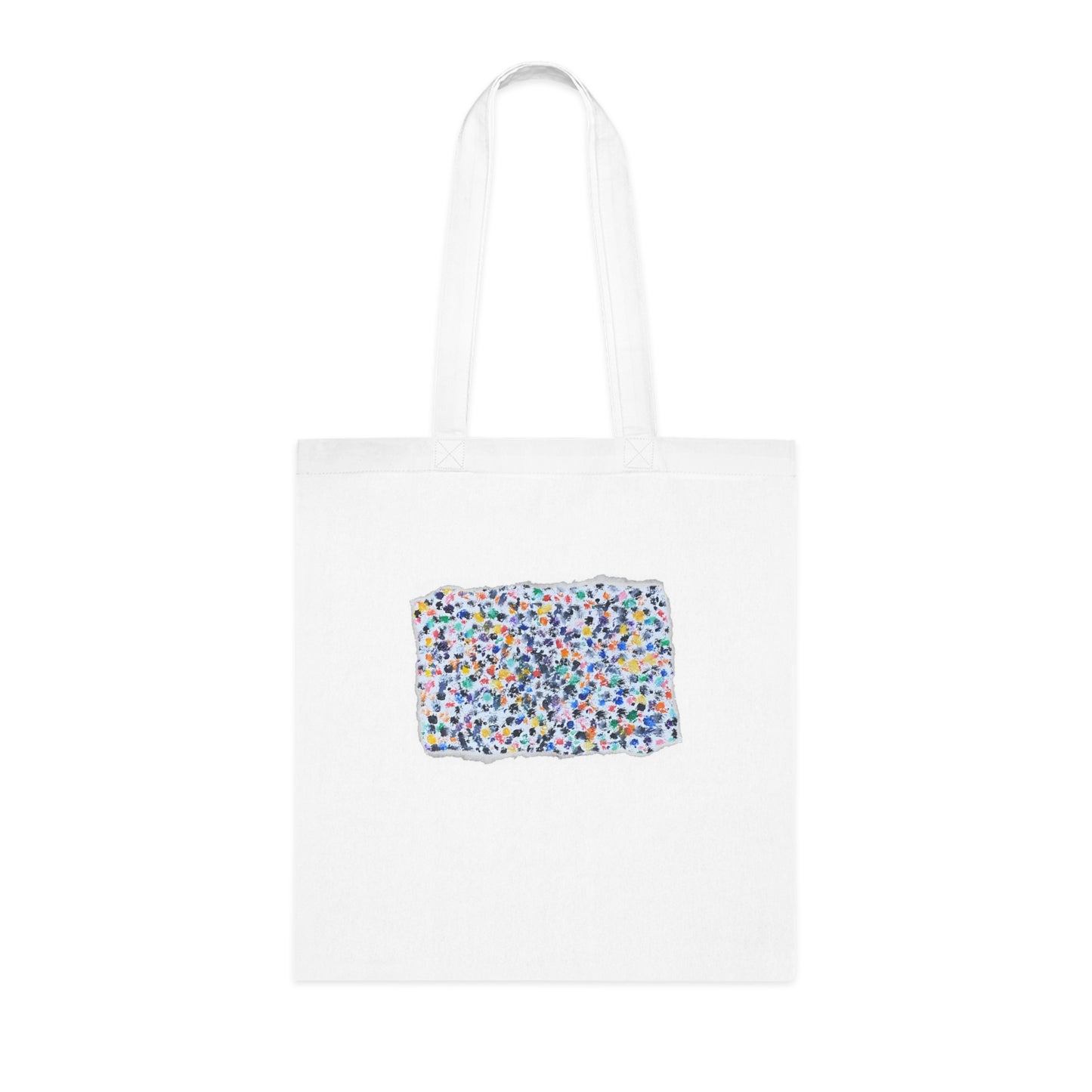 Polka Dot Cotton Tote