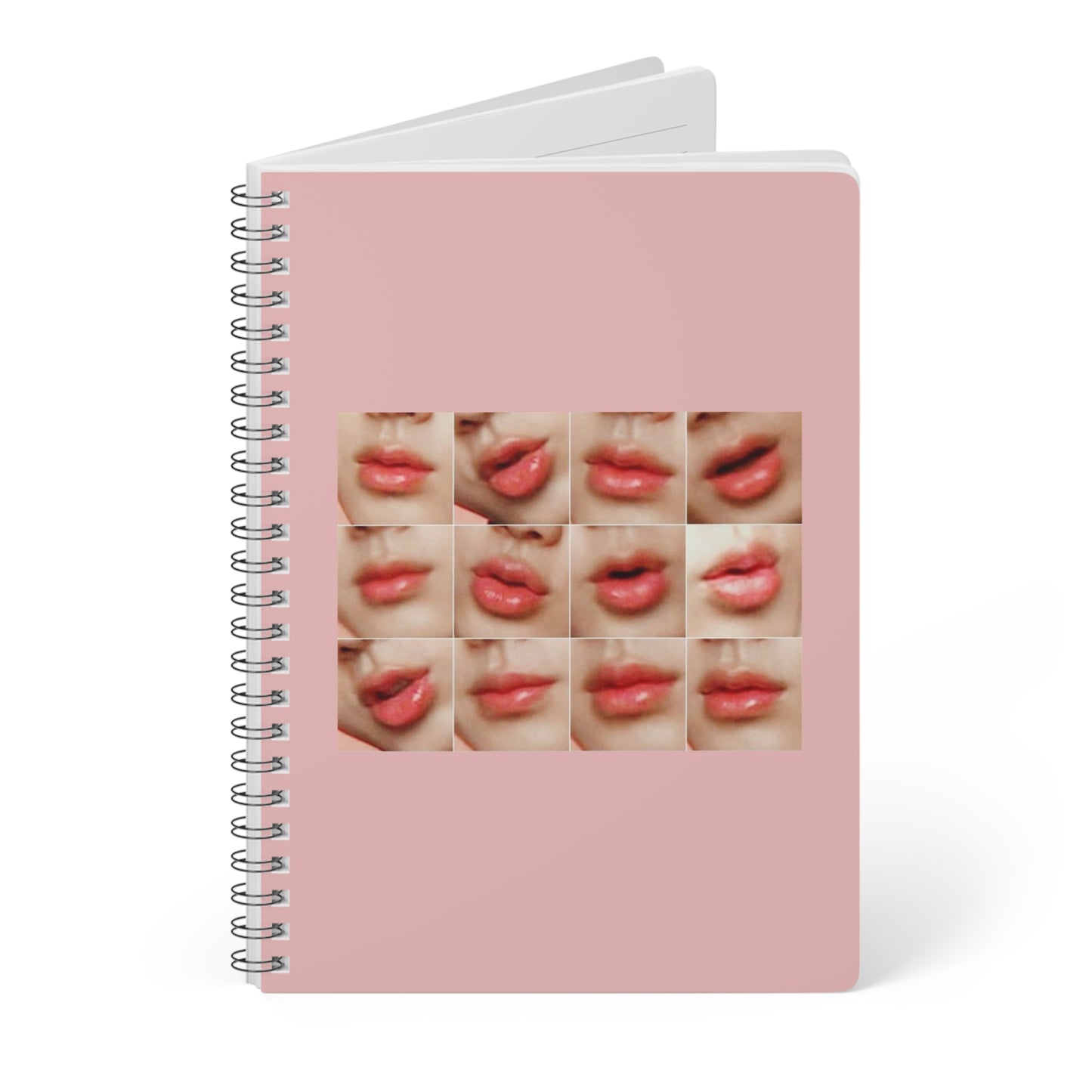 Jin's Lips Wirobound Softcover Notebook, A5