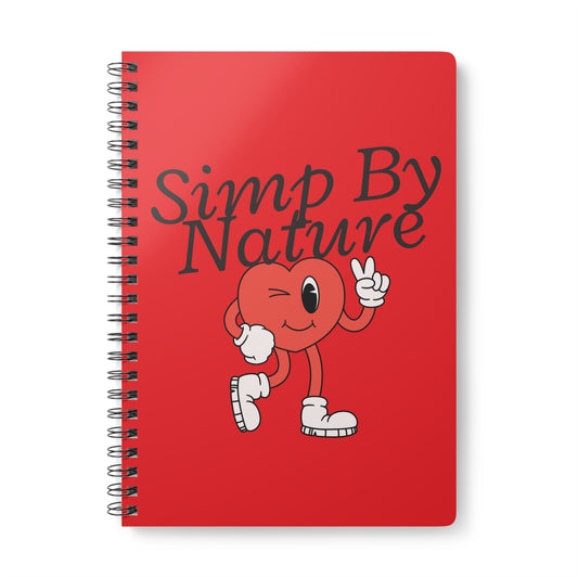 Simp By Nature (2) Wirobound Softcover Notebook, A5