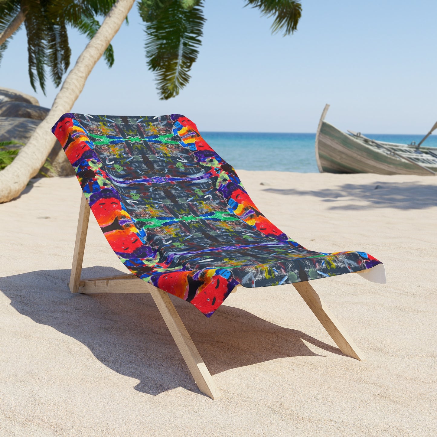My Parent Are Aliens Beach Towel