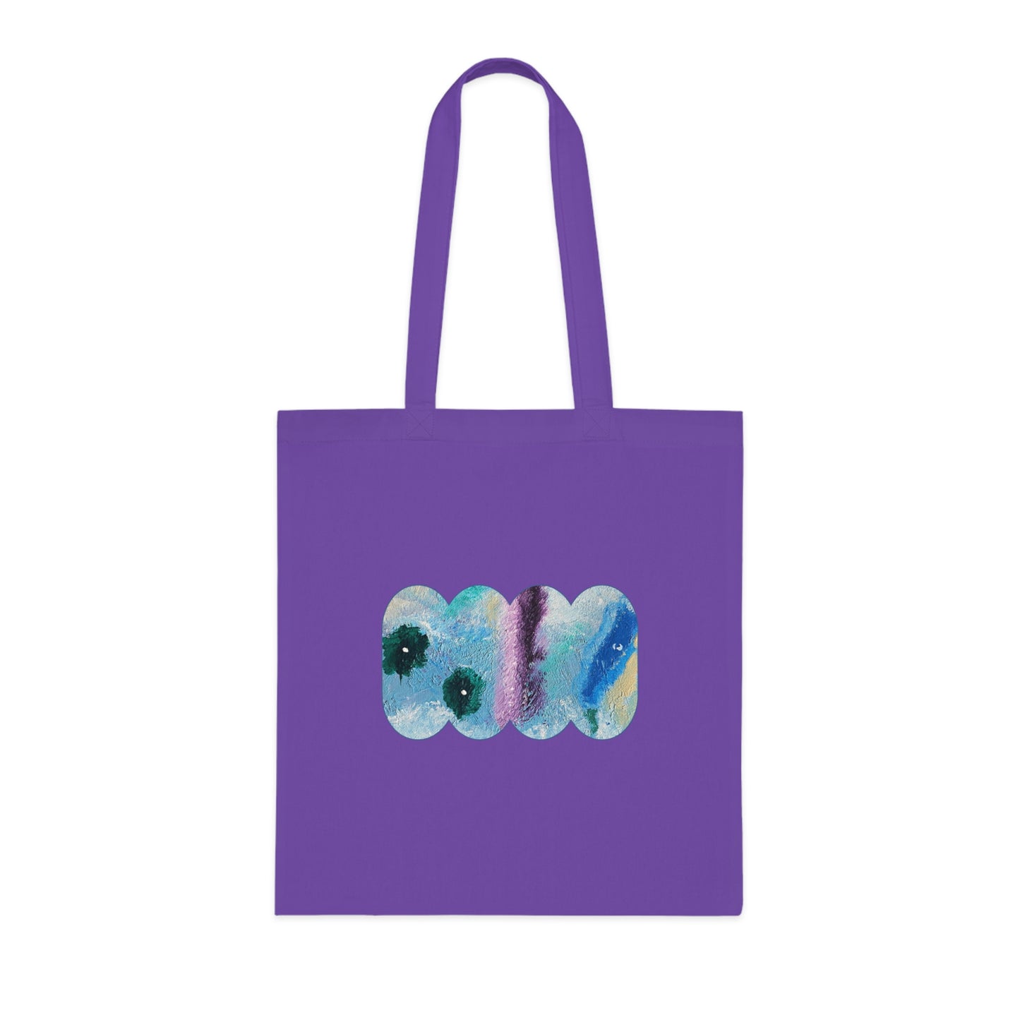 Petri Dish With An Accent (Ripple) Cotton Tote