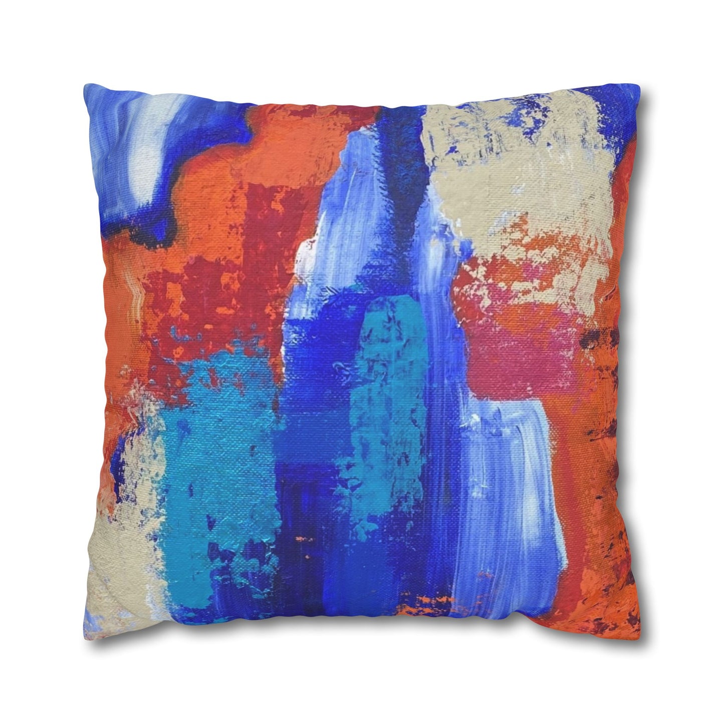MELT Square Poly Canvas (Double Sided) Pillowcase