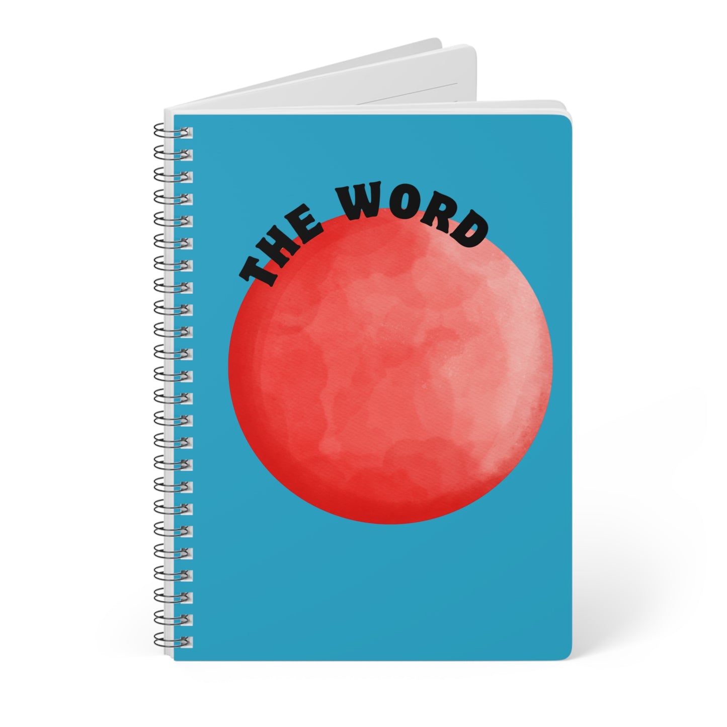 The Word Wirobound Softcover Notebook, A5