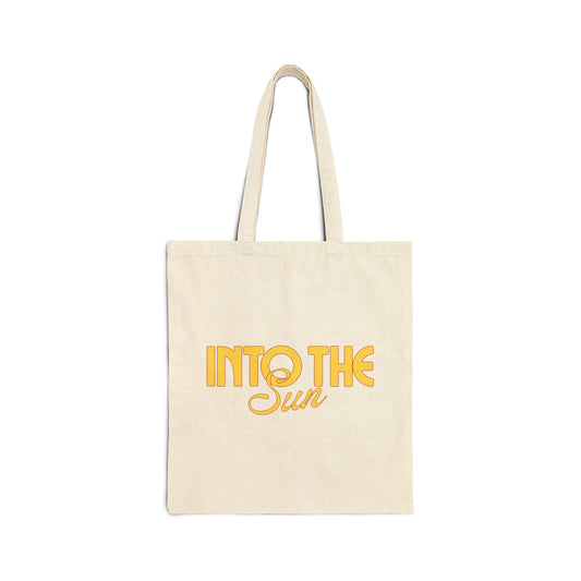 Into The Sun BTS Cotton Canvas Tote Bag