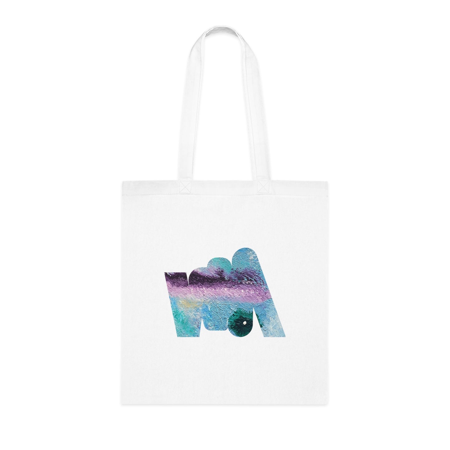 Petri Dish With an Accent (Slant) Cotton Tote