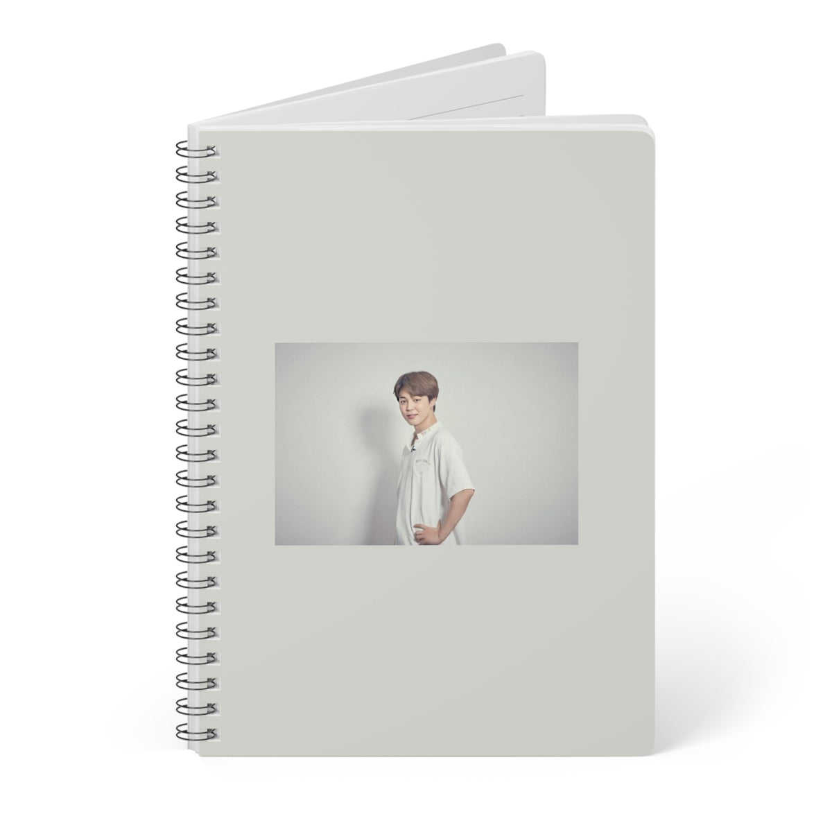 Jimin Portrait Wirobound Softcover Notebook, A5