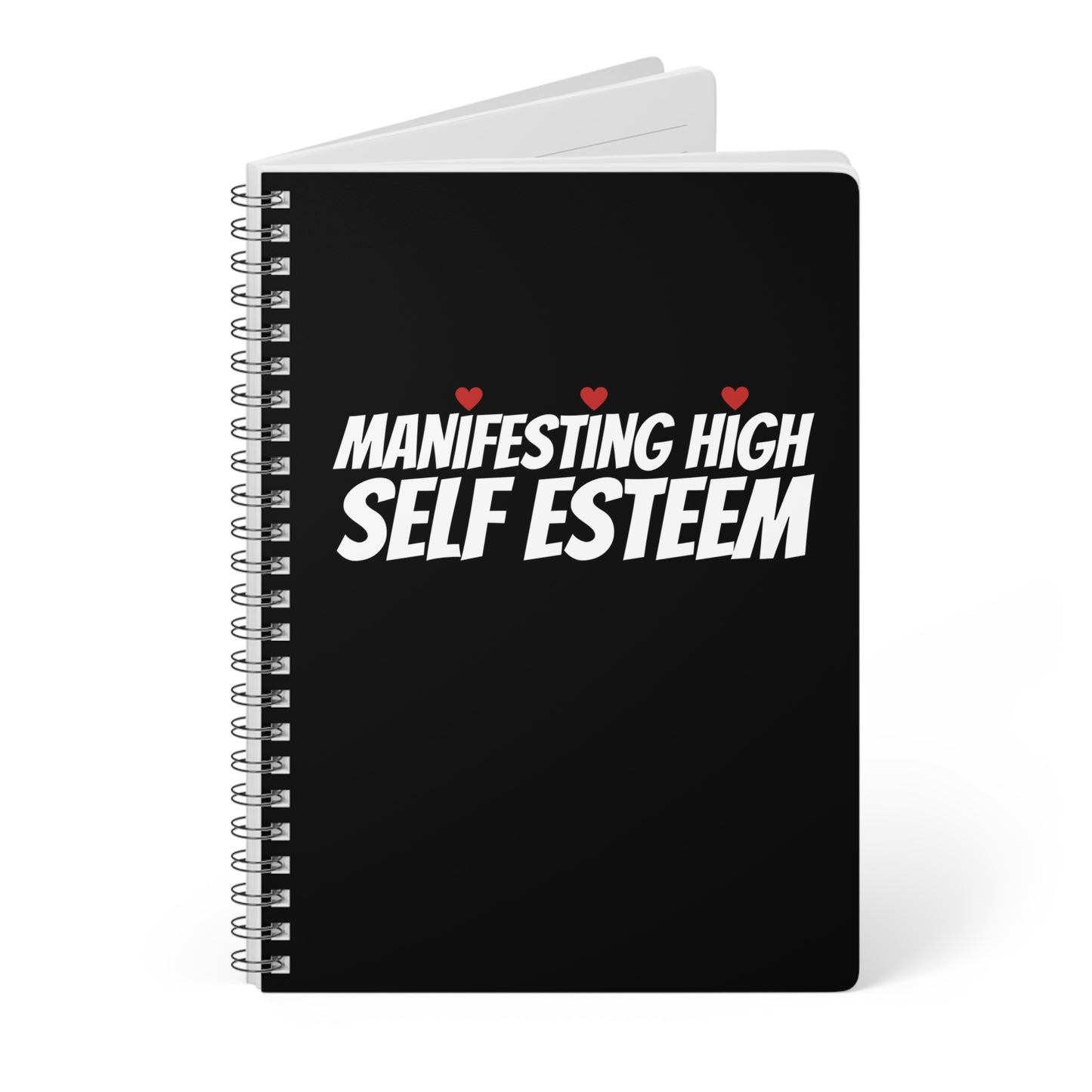 Manifesting High Self Esteem Wirobound Softcover Notebook, A5