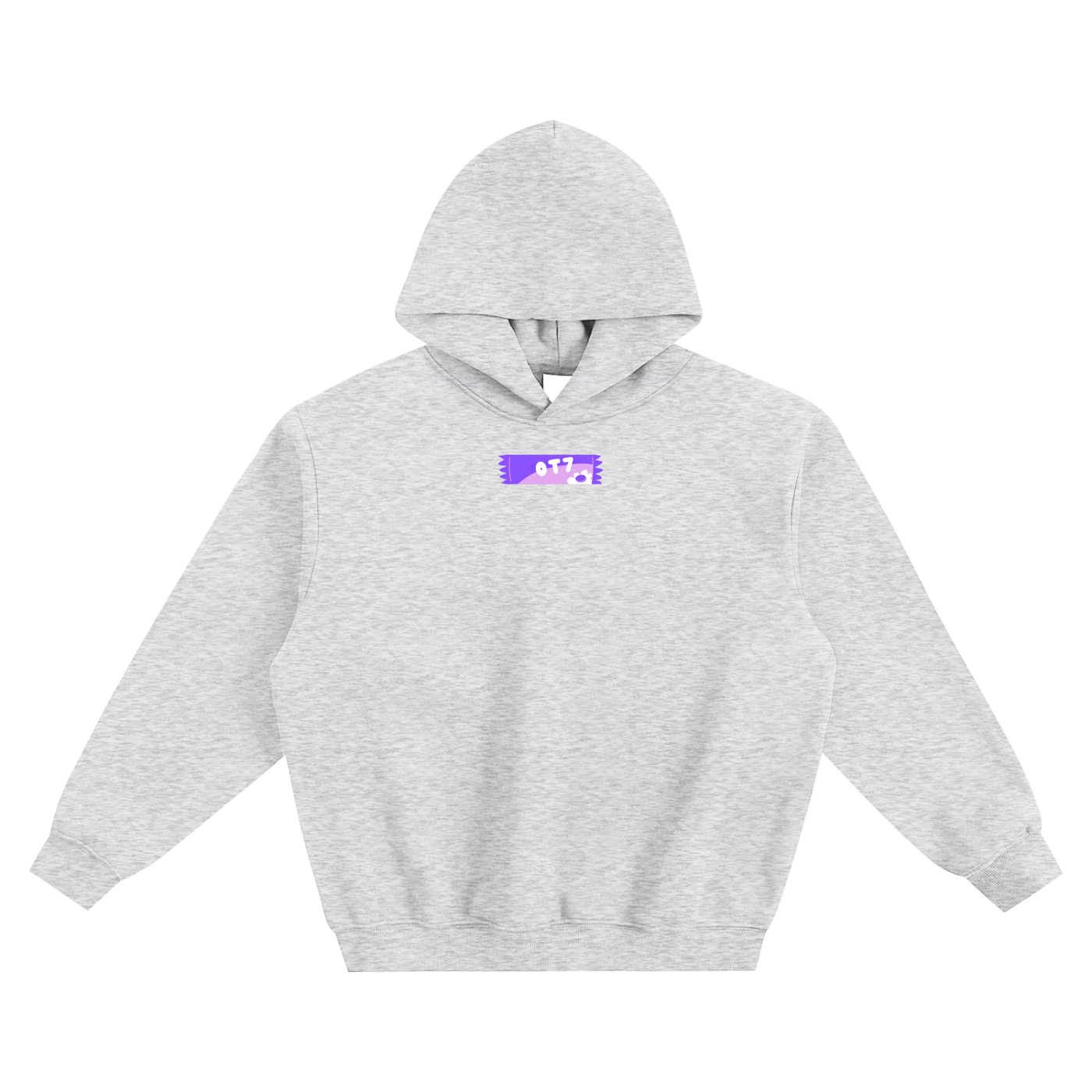 OT7 BTS Oreo Fleeced Boxy Hoodie