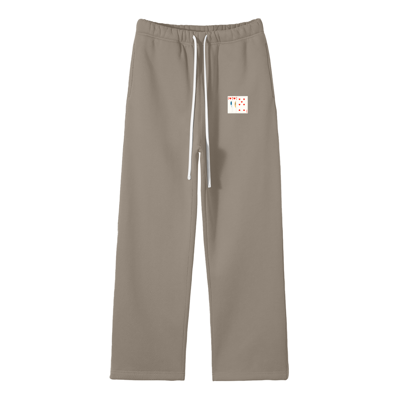 JK7 (Jungkook) Streetwear Fleece Straight Leg Pants