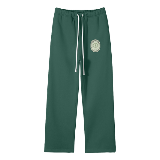 Letting Go & Letting God Streetwear Fleece Straight Leg Pants
