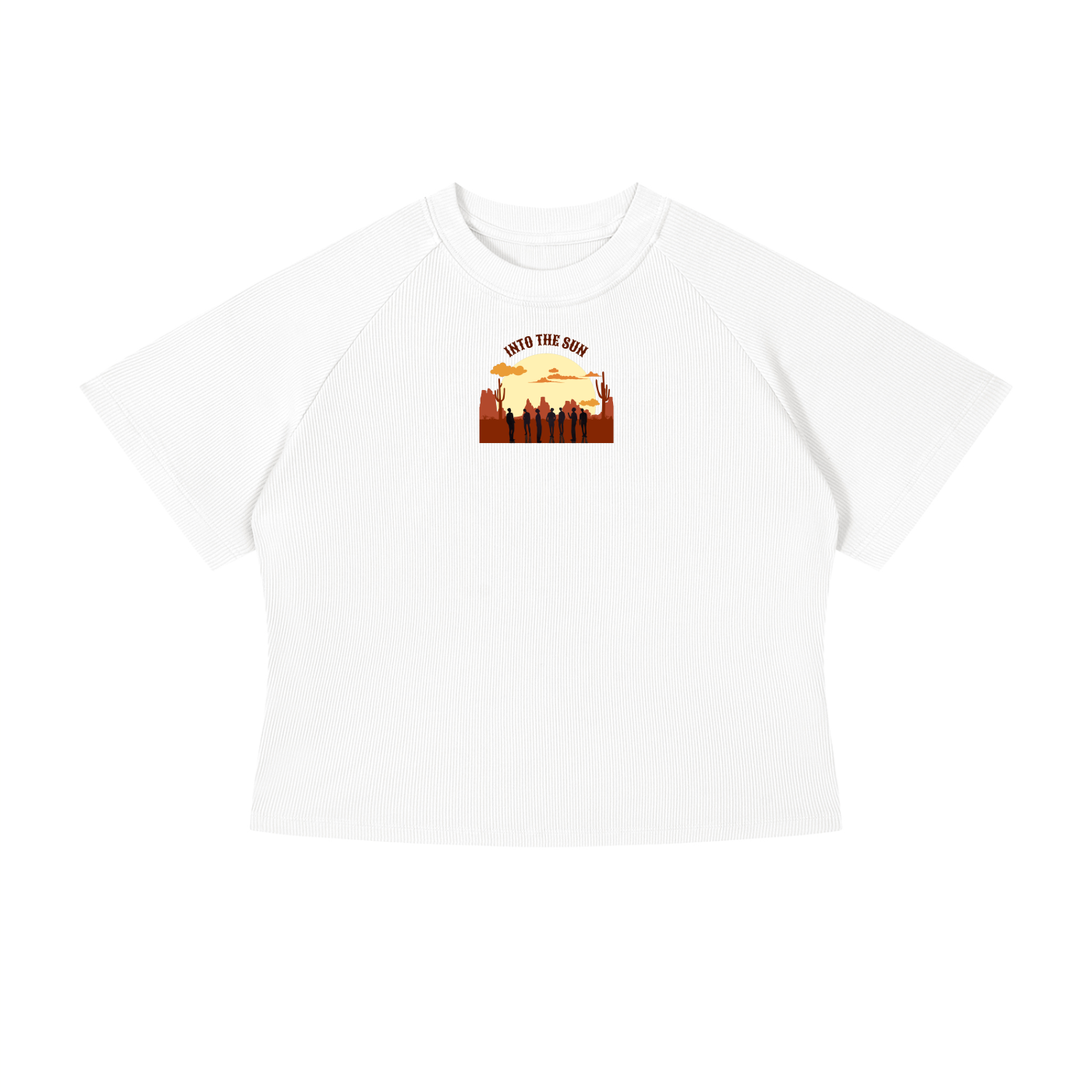 Into The Sun BTS (Horizon) Crop T-Shirt