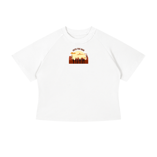 Into The Sun BTS (Horizon) Crop T-Shirt