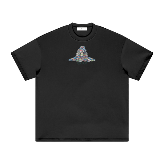 Book Fiend (Pile) Heavyweight T-Shirt