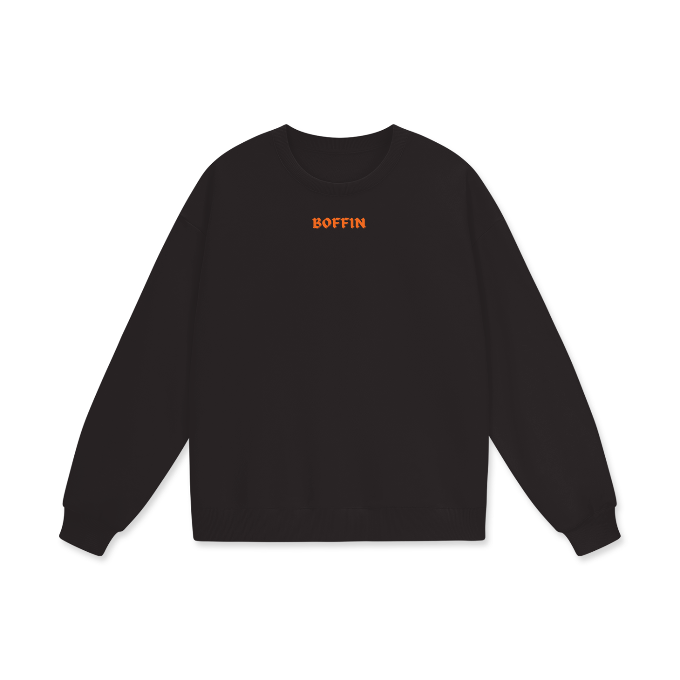 Boffin Heavyweight Drop Shoulder Oversized Fleece Sweatshirt