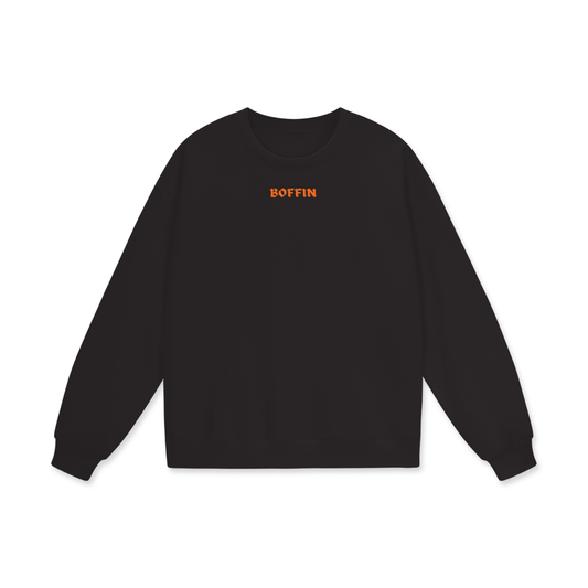 Boffin Heavyweight Drop Shoulder Oversized Fleece Sweatshirt