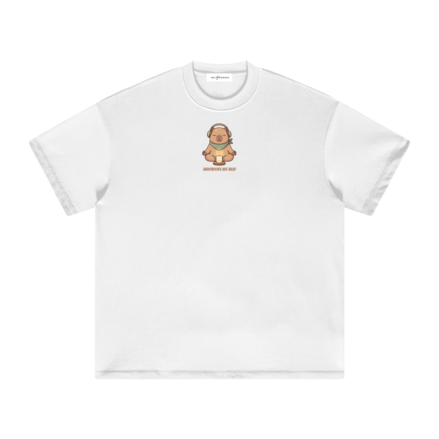 Audiobooks Are Valid Heavyweight T-Shirt