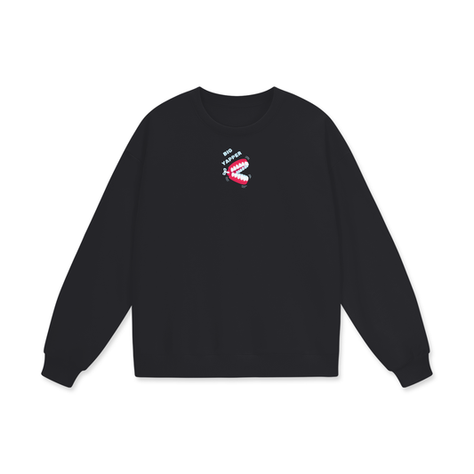 Big Yapper (Chatter) Heavyweight Drop Shoulder Oversized Fleece Sweatshirt