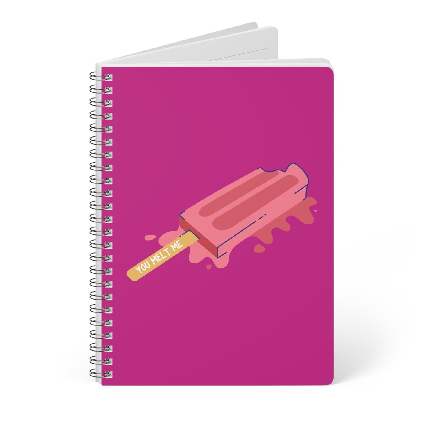 You Melt Me (Stick) Wirobound Softcover Notebook, A5