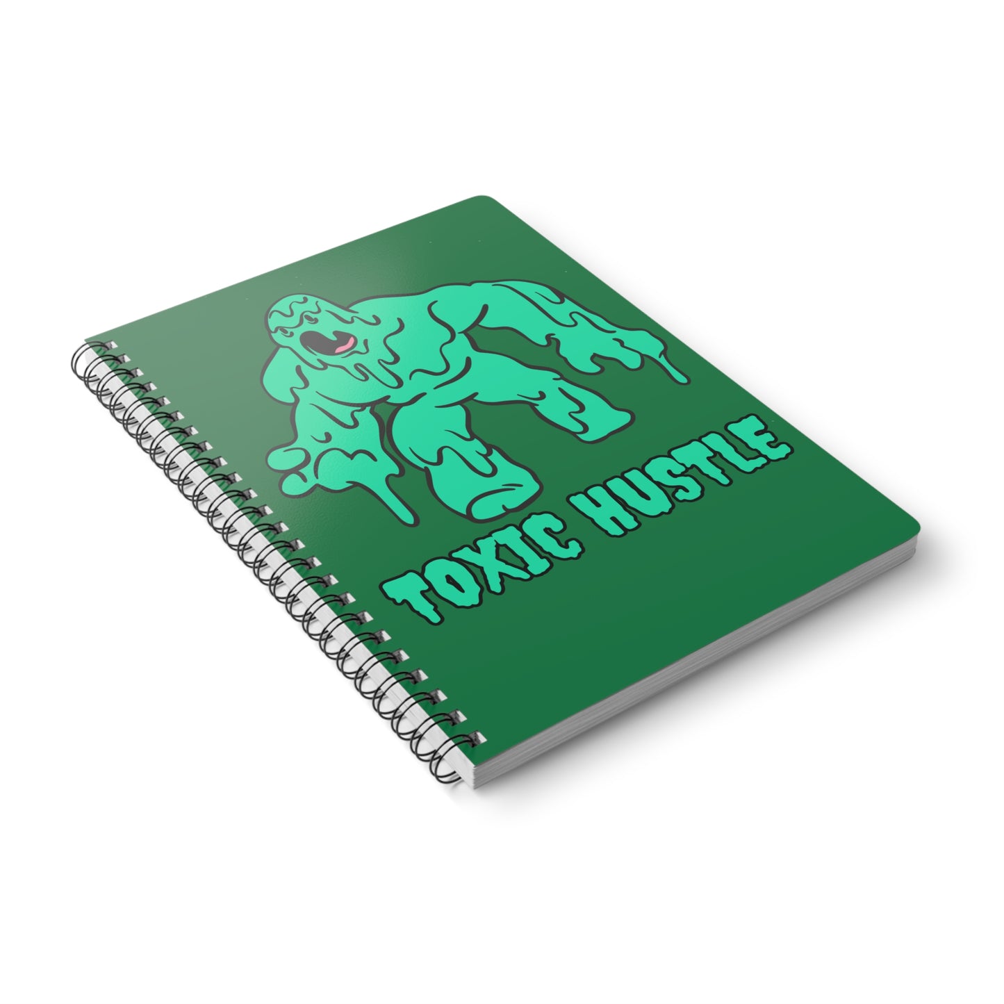 Toxic Hustle (2) Wirobound Softcover Notebook, A5