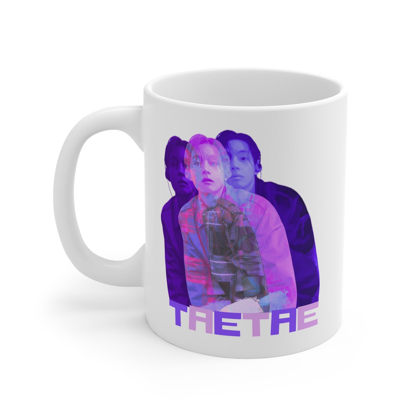 TaeTae (V Purple) 11oz White Mug