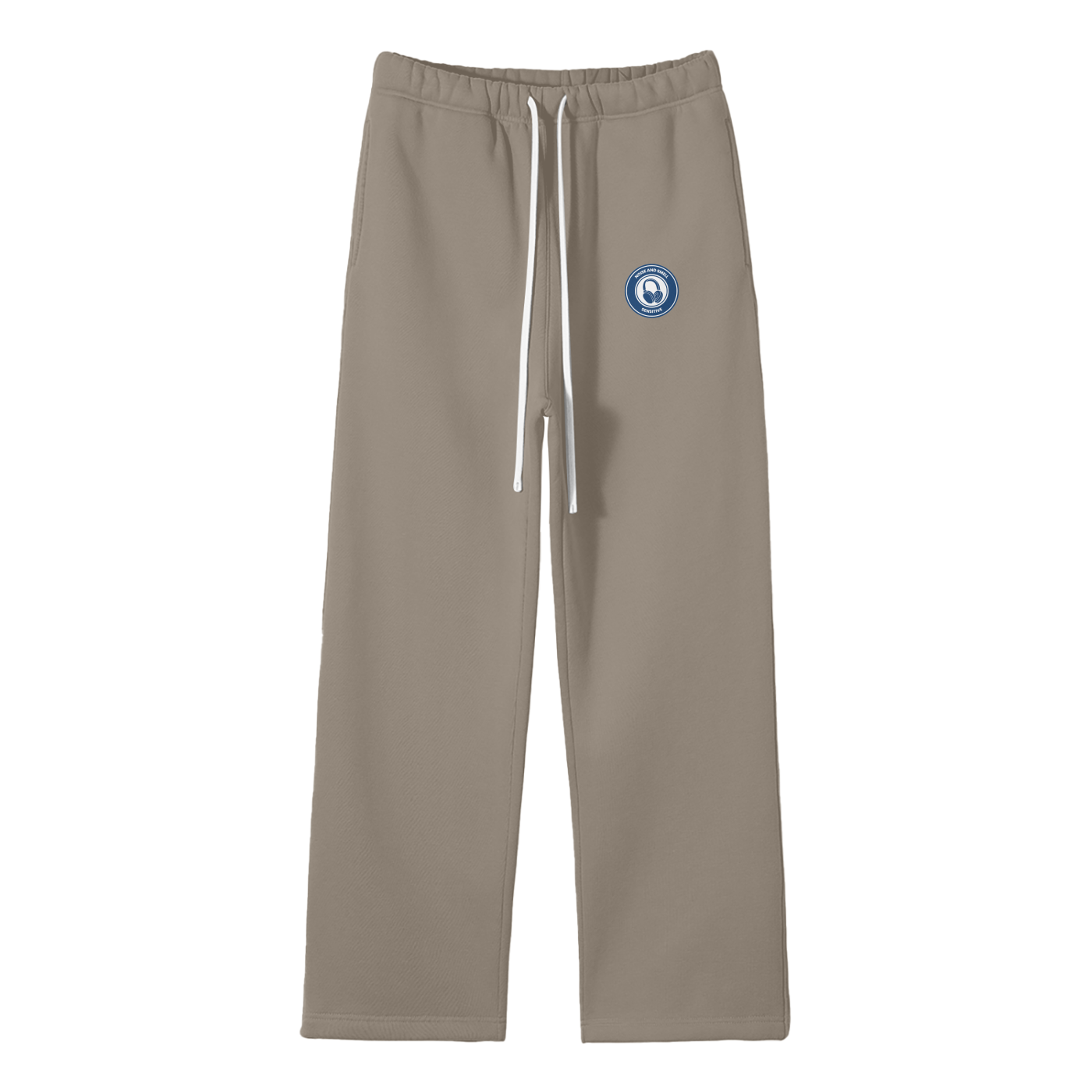 Noise & Smell Sensitive Streetwear Fleece Straight Leg Pants