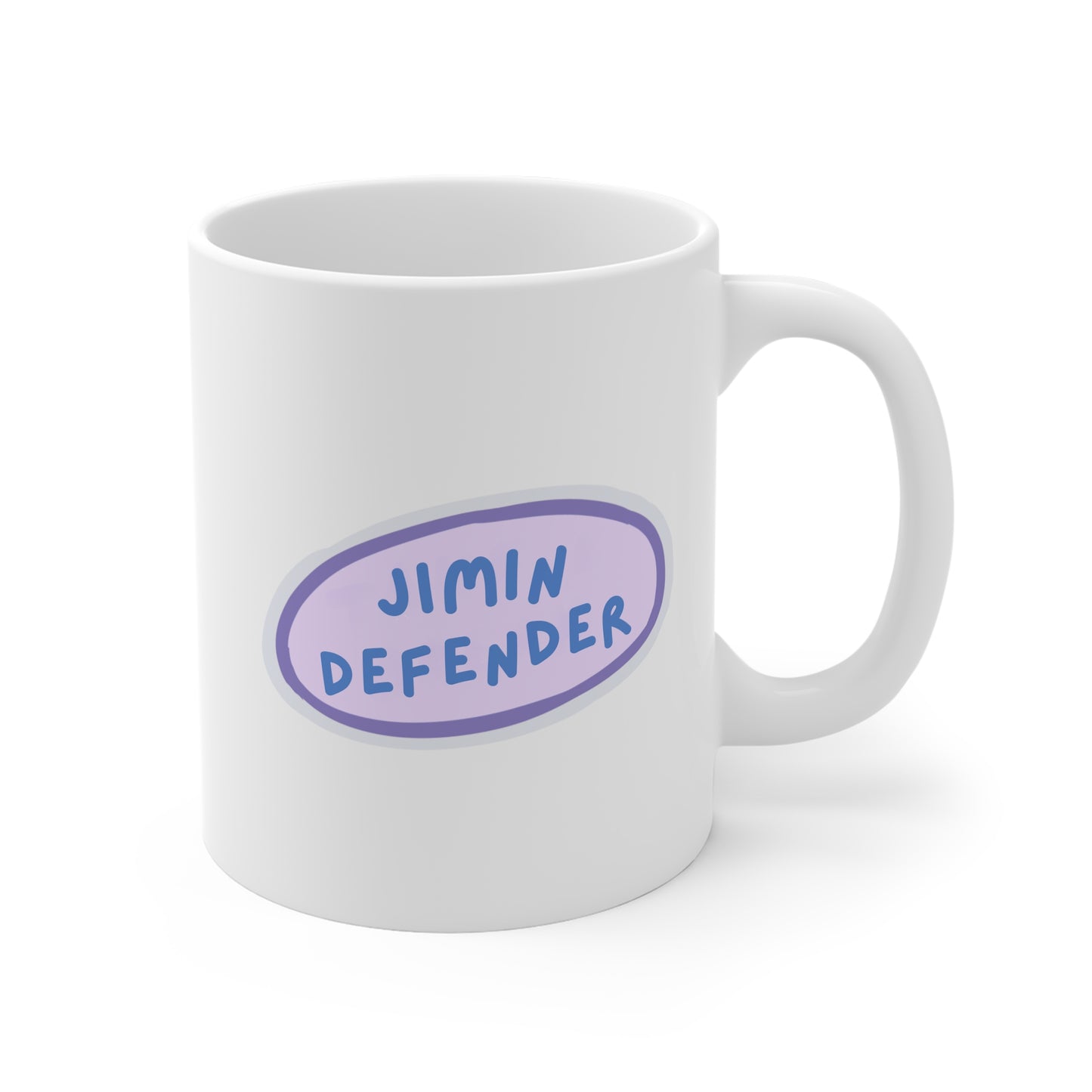 Jimin Defender 11oz White Mug