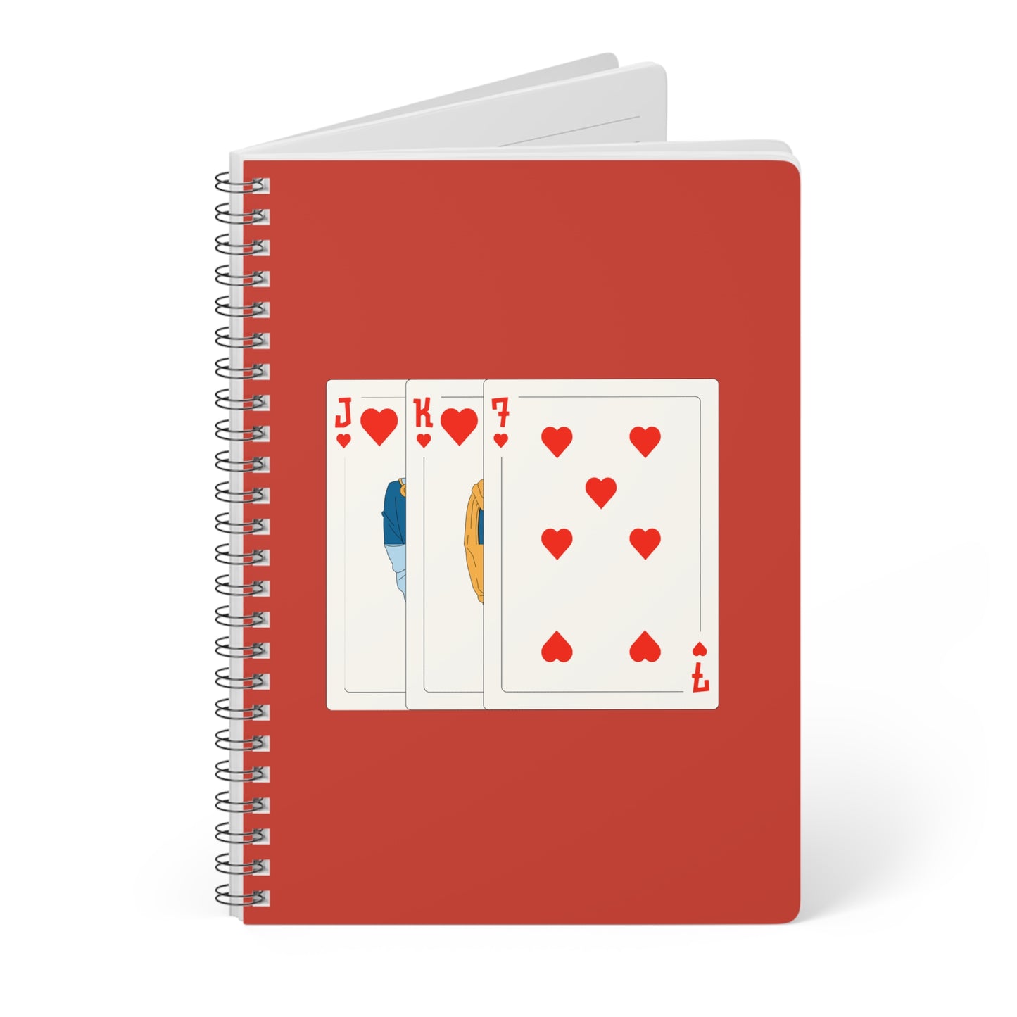 JK7 Wirobound Softcover Notebook, A5