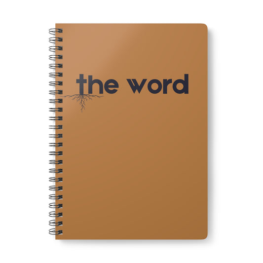 The Word (1) Wirobound Softcover Notebook, A5