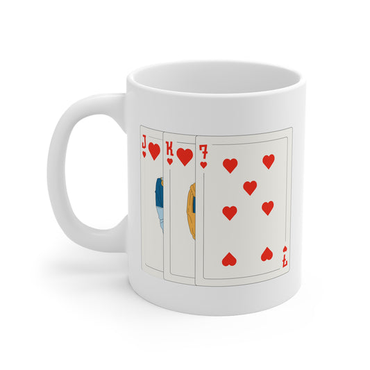 JK7 11oz White Mug