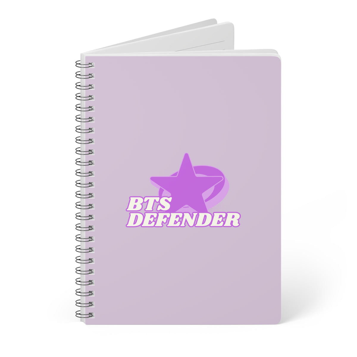 BTS Defender Wirobound Softcover Notebook, A5