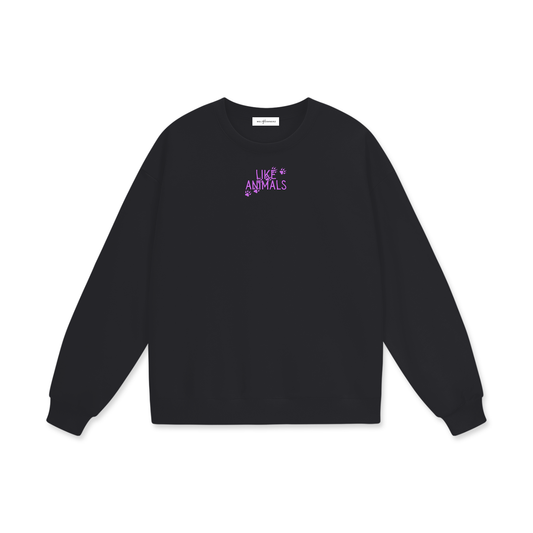 Like Animals BTS Arirang (Footprints) Heavyweight Drop Shoulder Sweatshirt