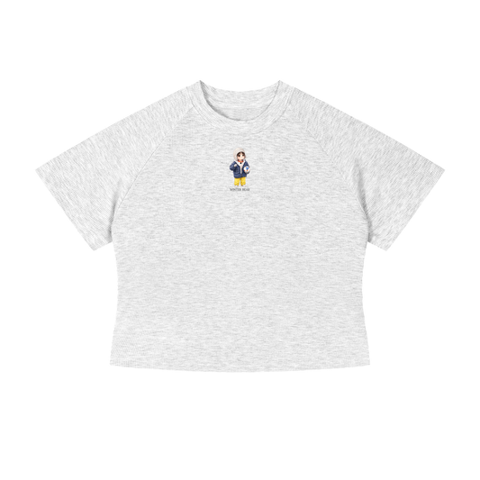 Winter Bear (Taehyung) Crop T-Shirt
