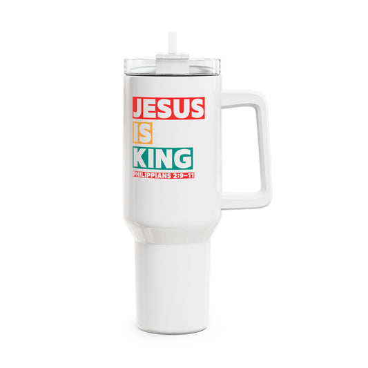 Jesus Is King Philippians Tumbler, 40oz