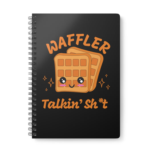 Waffler Wirobound Softcover Notebook, A5