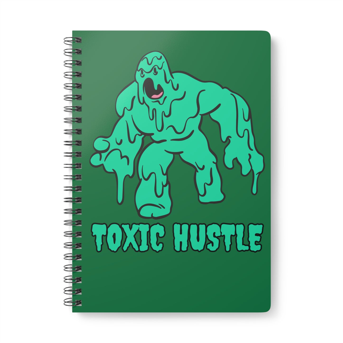 Toxic Hustle (2) Wirobound Softcover Notebook, A5