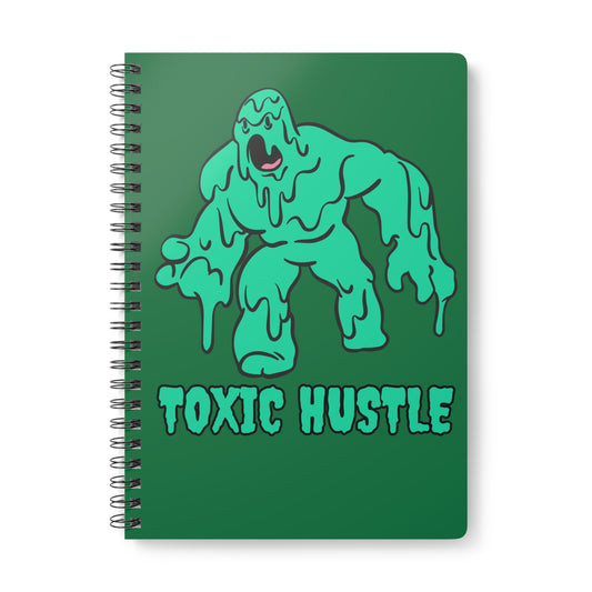 Toxic Hustle (2) Wirobound Softcover Notebook, A5