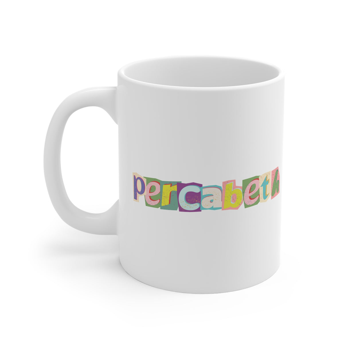 Percabeth Scrap (Percy Jackson) 11oz White Mug
