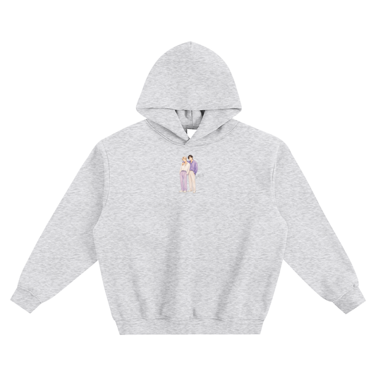 VMin (Taehyung & Jimin) Fleeced Boxy Hoodie