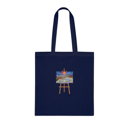 En Route (Easel) Cotton Tote