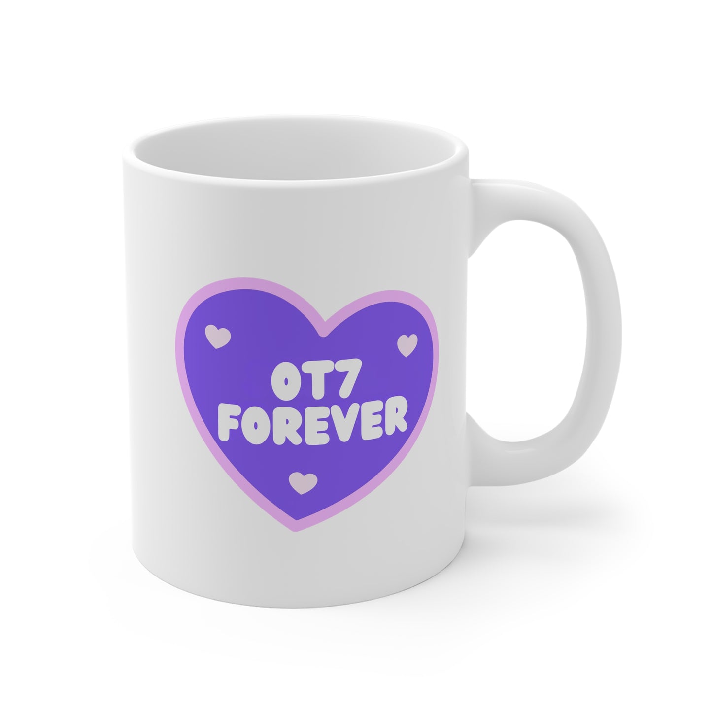 OT7 Forever 11oz White Mug