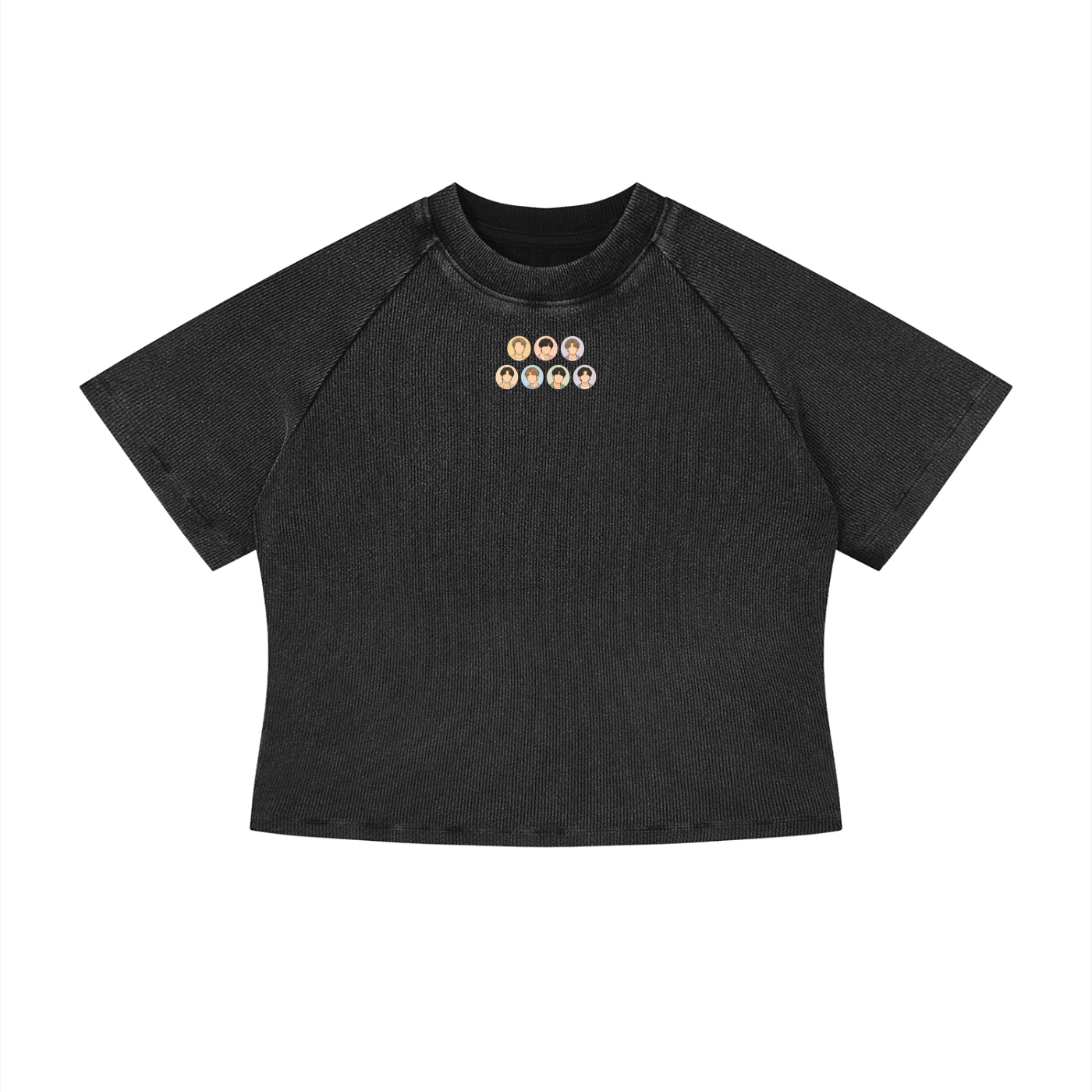 BTS All Members Crop T-Shirt
