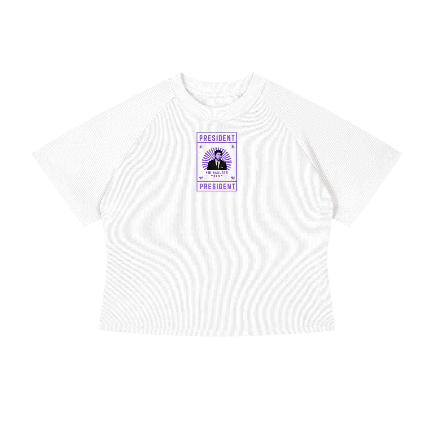 President Kim Namjoon Crop T-Shirt