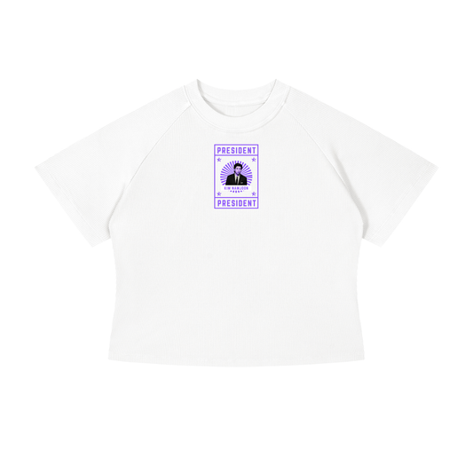 President Kim Namjoon Crop T-Shirt
