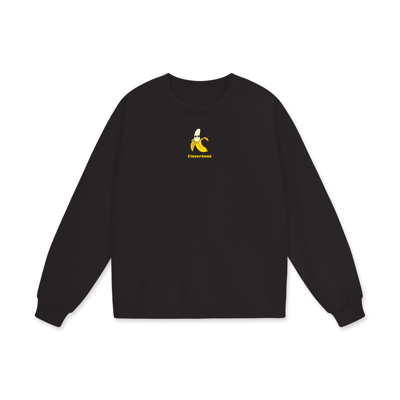 Unserious Heavyweight Drop Shoulder Oversized Fleece Sweatshirt