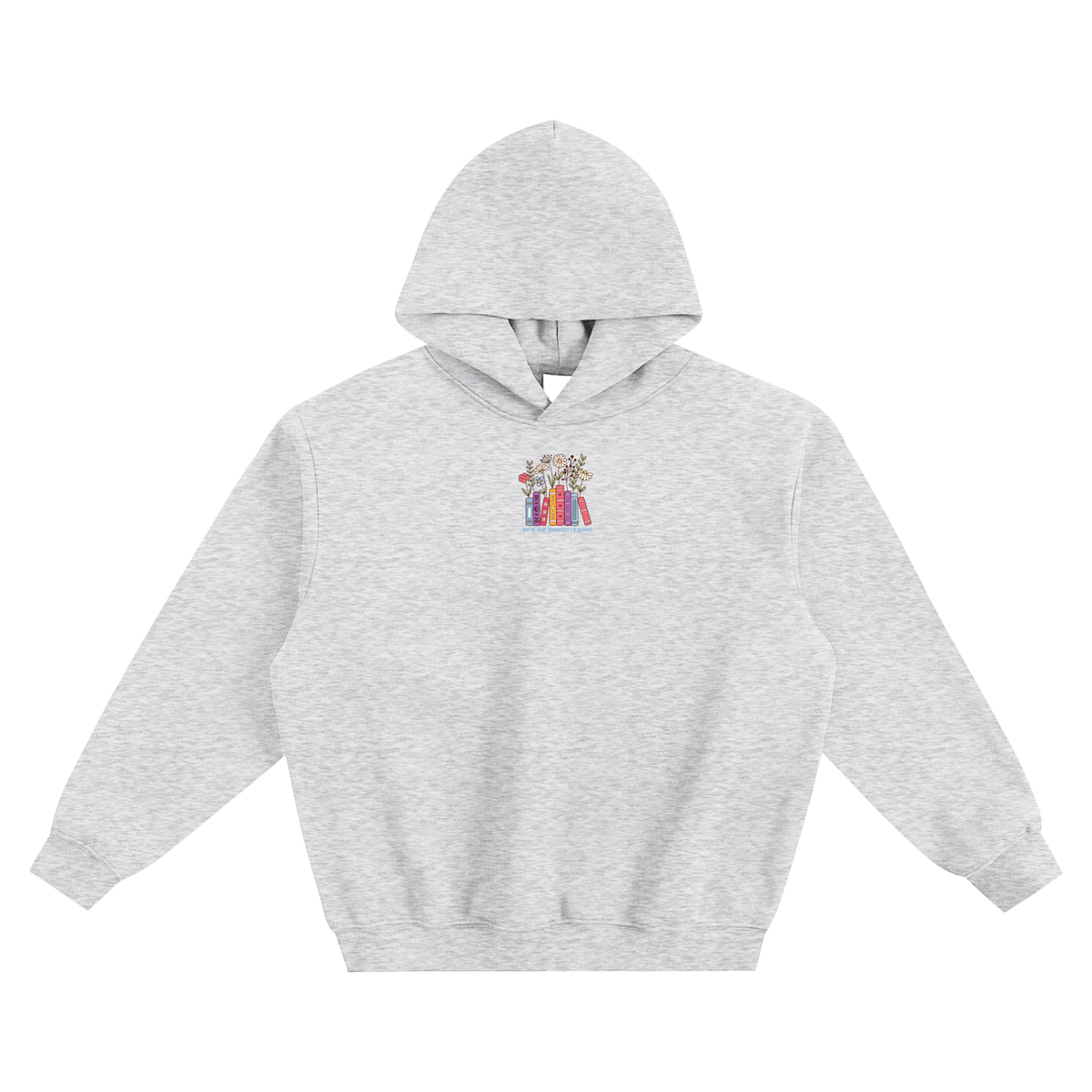 Ask Me What Romantasy I'm Reading (Plants) Fleeced Boxy Hoodie