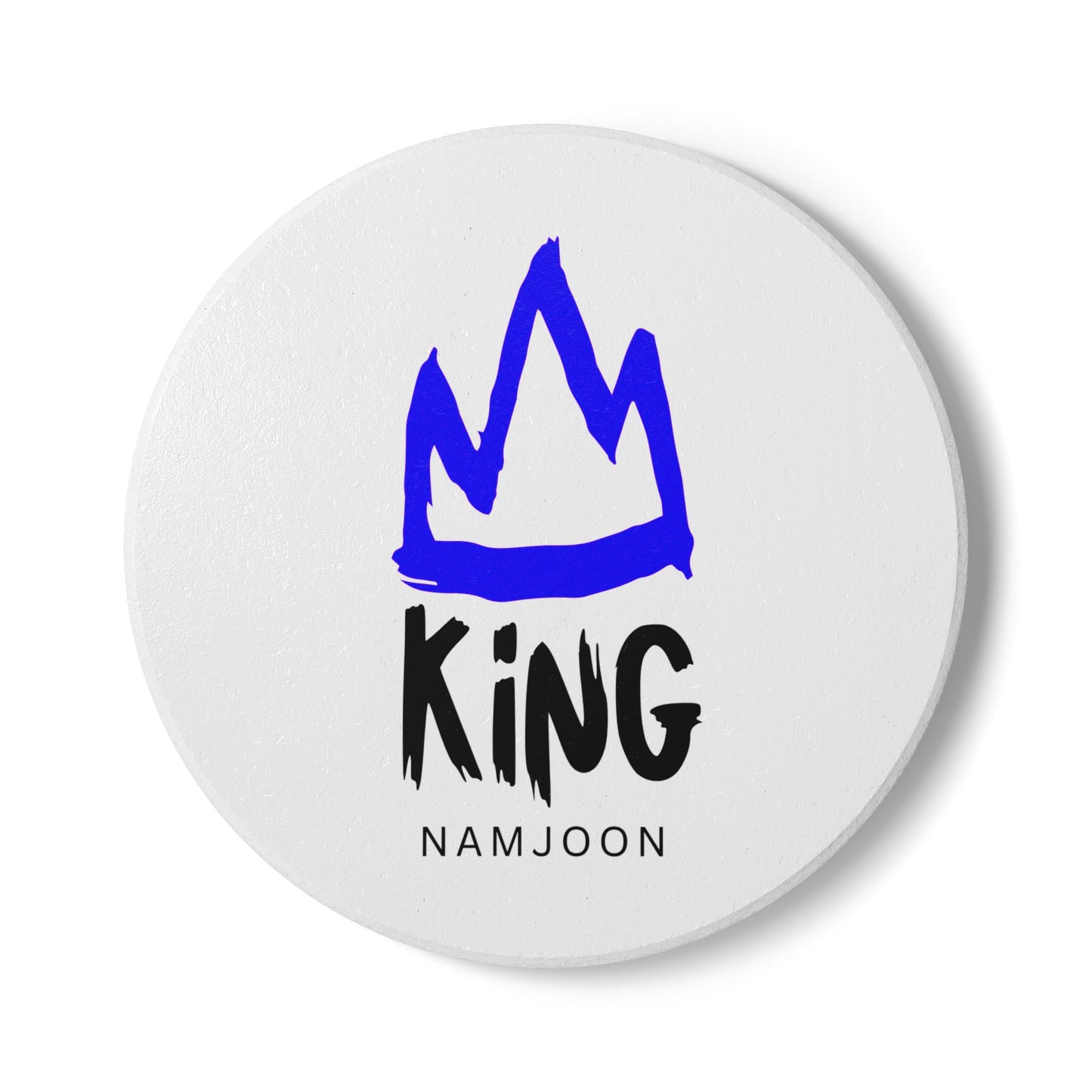 King Namjoon Ceramic Coaster